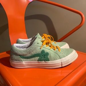 CONVERSE X GOLF LE FLEUR ONE STAR JADE/LIME